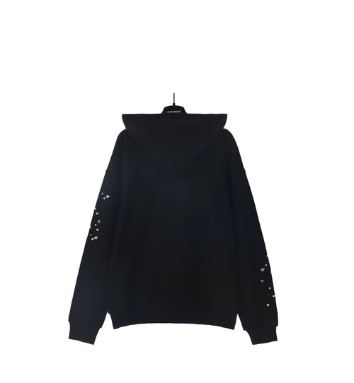 Spider hoodie - black and white