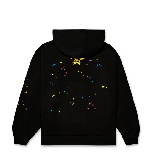 spider hoodie - black